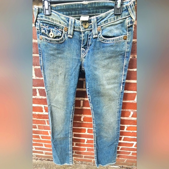 Vintage True Religion boot cut low rise denim jeans - Picture 10 of 12